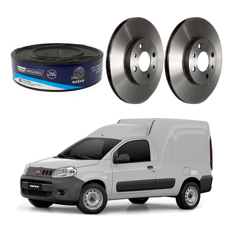 Disco Freio Dianteiro Fiat Fiorino 1.4 8v 2014 A 2020
