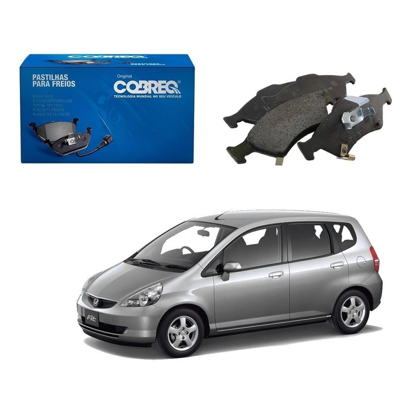 Pastilha Freio Dianteira Fit 1.5 2005 A 2008
