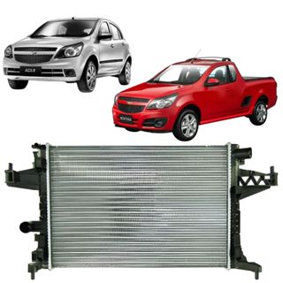 Radiador Gm Agile 1.4 8v Flex 2009 2010 2011 2012 2013 2014 em Oferta na Shopee