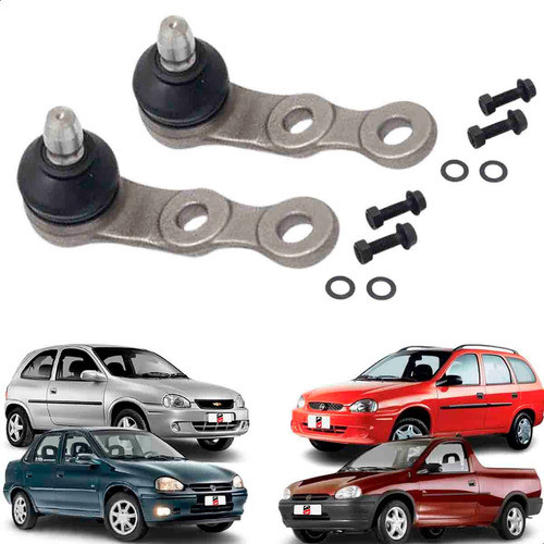 Par De Pivo Bandeja Gm Corsa Sedan, Pick Up, Wagon 94/2001 em Oferta na Shopee