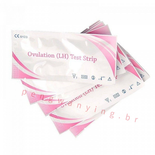 30 Tiras de Teste de Ovulação LH Privadas, Preditor de Fertilidade Urinária PVQN em Oferta na Shopee