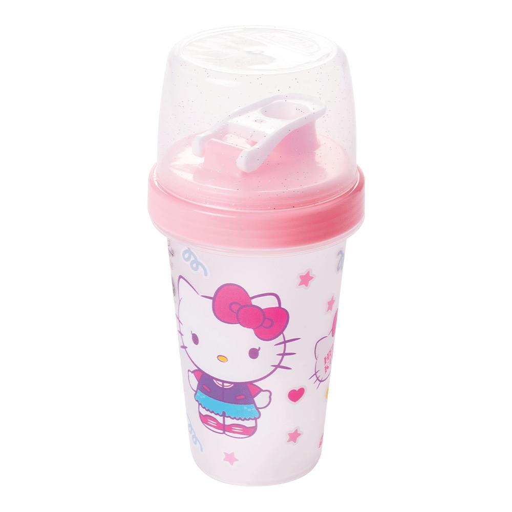Mini Shakeira Hello Kitty Garrafa Lancheira 320 ml Plasútil