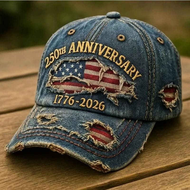 Americano Retro angustiado Cowboy boné de beisebol masculino solto Casual chapéu bandeira americana bordado Design lavag em Oferta na Shopee