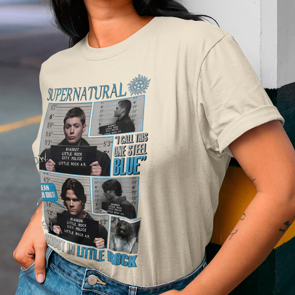 Blusa Feminina Supernatural Dean E Sam Winchester Camisa Sobrenatural Hunters Little Rock