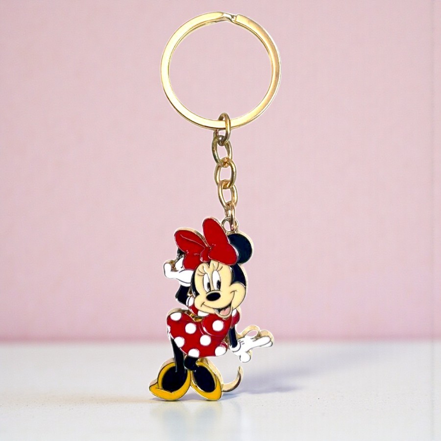 Chaveiro Metal - Minnie Mouse - Clássica - 5cm - Disney Original - 1 unidade - Rizzo em Oferta na Shopee