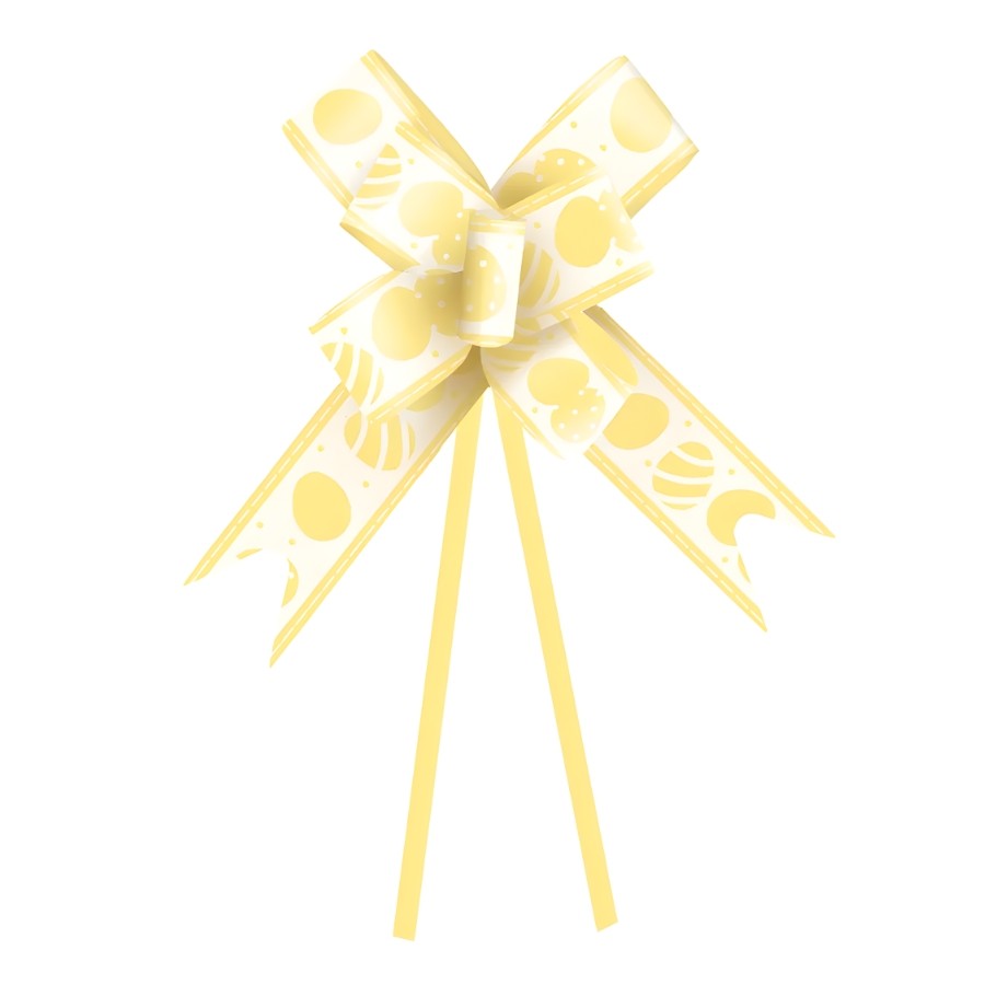 Laço Fácil - Páscoa Rainbow Amarelo - 10 unidades - Cromus - Rizzo em Oferta na Shopee