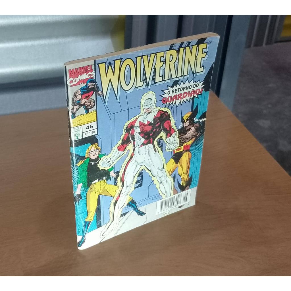 HQ Wolverine volume 46 ( Abril 1995 ) O Retorno do Guardiao