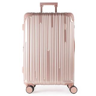 Mala Média 23 kg Policarbonato 4 Rodas 26" Monte Carlo Rosé em Oferta na Shopee