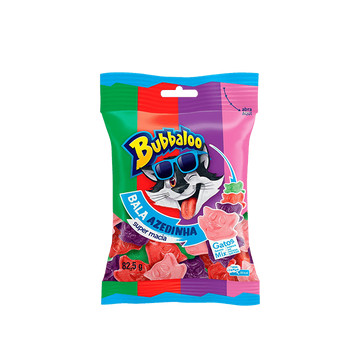 Bala Sortida Azedinha Gatos Bubbaloo