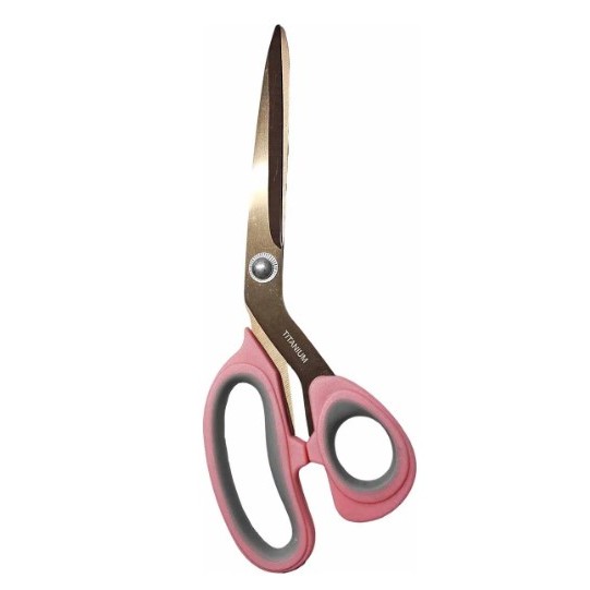 Tesoura Titanio 9,5 Polegadas Profissional Cabo Soft Corte Costura Patchwork em Oferta na Shopee