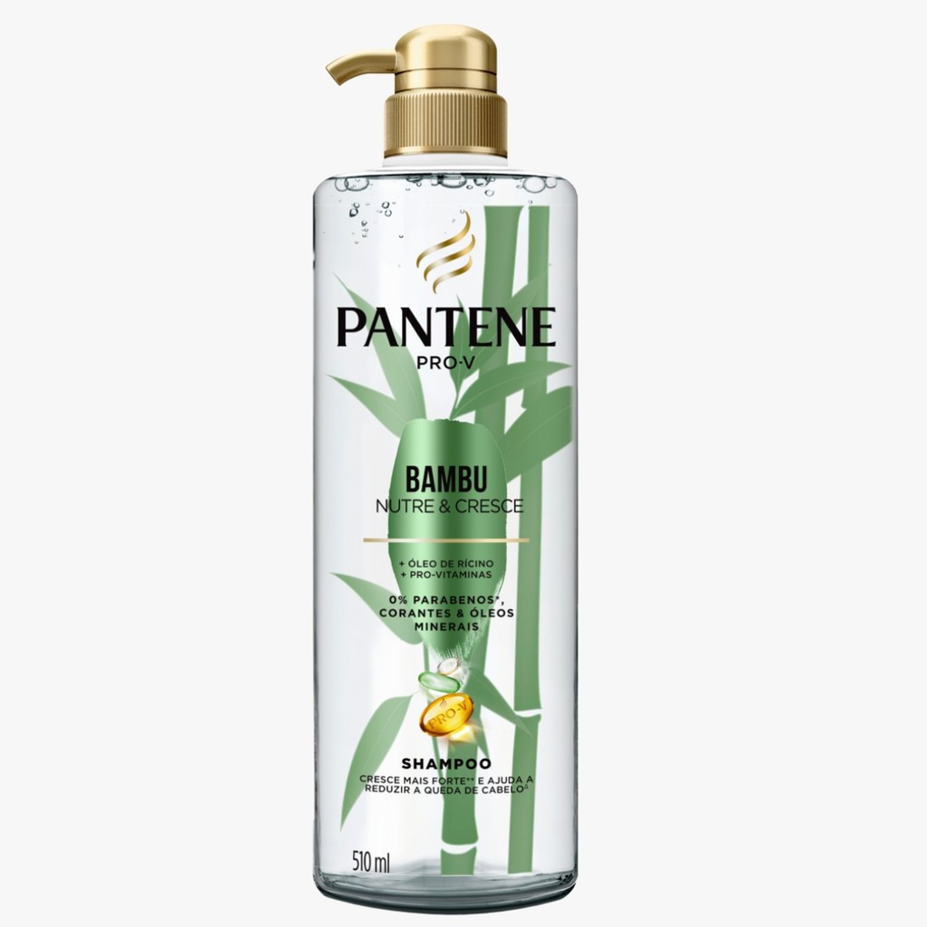 SHAMPOO PANTENE BAMBU 510ML em Oferta na Shopee