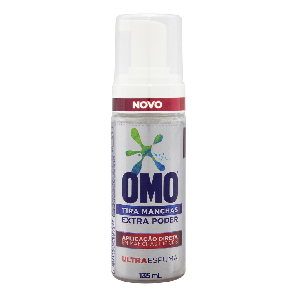 Tira-manchas Ultra Espuma Omo Poder Extra 135ml
