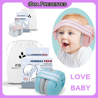 Abafador de Ruído para Bebês – Proteção Auditiva Infantil Confortável com Alça Elástica + Bolsa em Oferta na Shopee