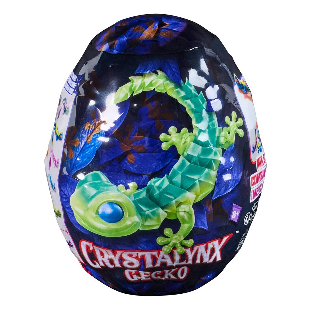 1 Boneco Lagarto Articulado Surpresa - Crystalynx Gecko em Oferta na Shopee