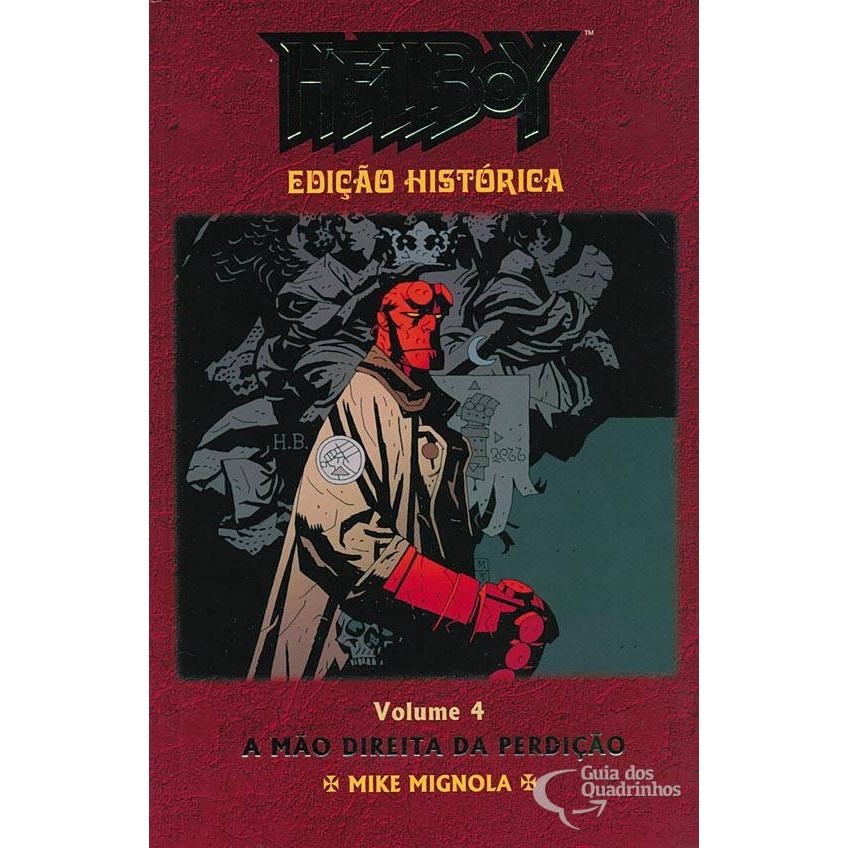 Nº 4 Hellboy Edição Histórica - A mão direita da perdição autor Mike Mignola
