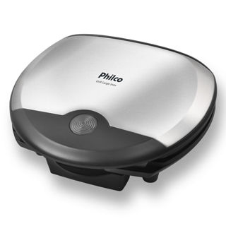Grill Philco Large Inox Antiaderente Placas Onduladas em Oferta na Shopee