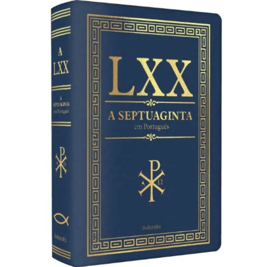 Bíblia A Septuaginta em Português | Capa Dura Luxo