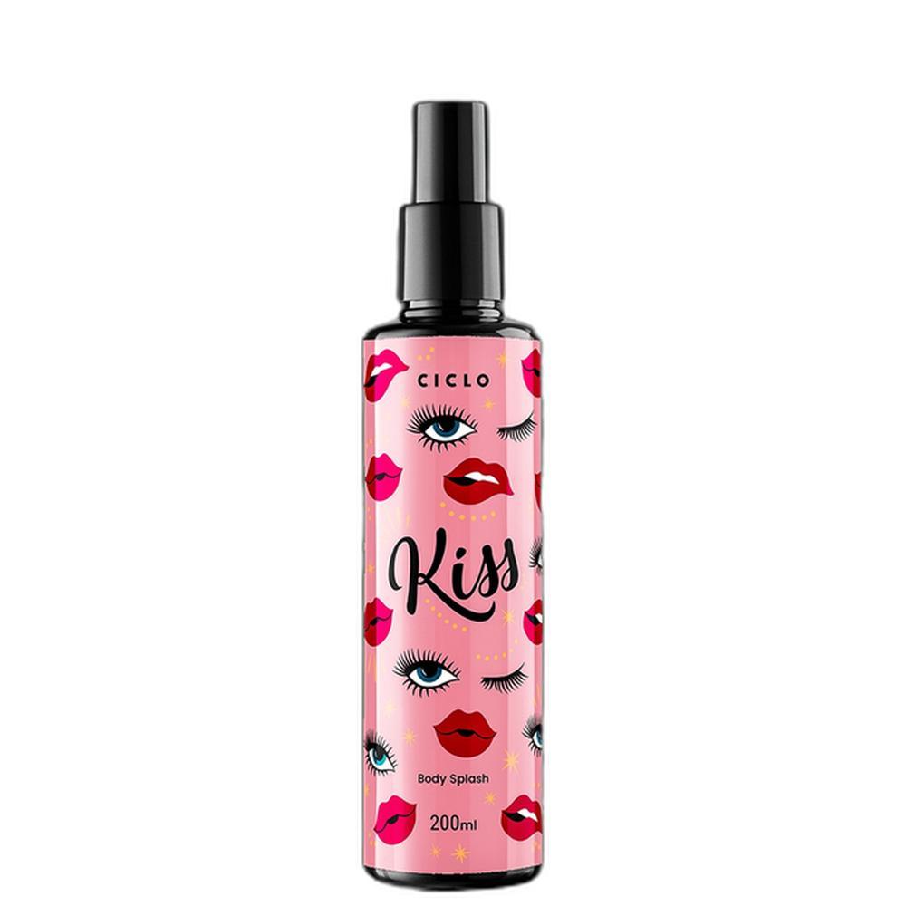 Kiss Ciclo Cosméticos Deo Colônia -Body Spray Feminino 200ml em Oferta na Shopee