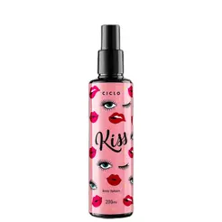 Kiss Ciclo Cosméticos Deo Colônia -Body Spray Feminino 200ml
