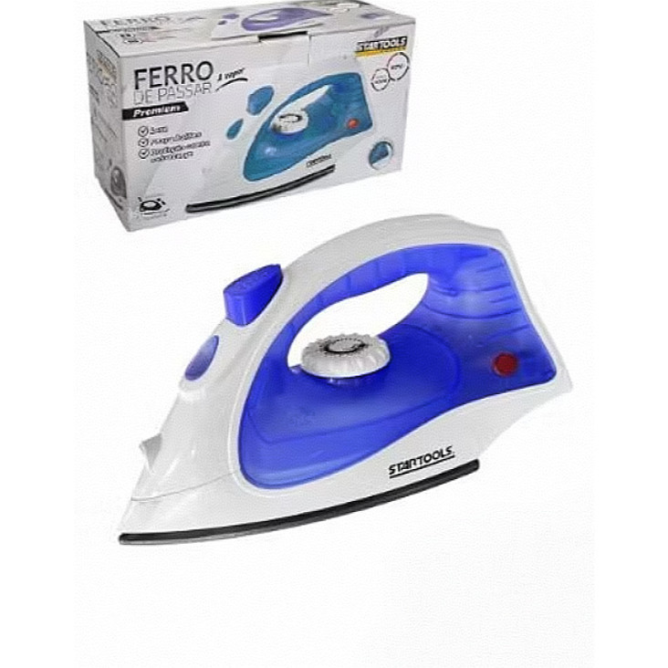 Ferro De Passar A Vapor Premium 127V OU 220V 1500W Com LED Indicativo — imagem 2 de 2