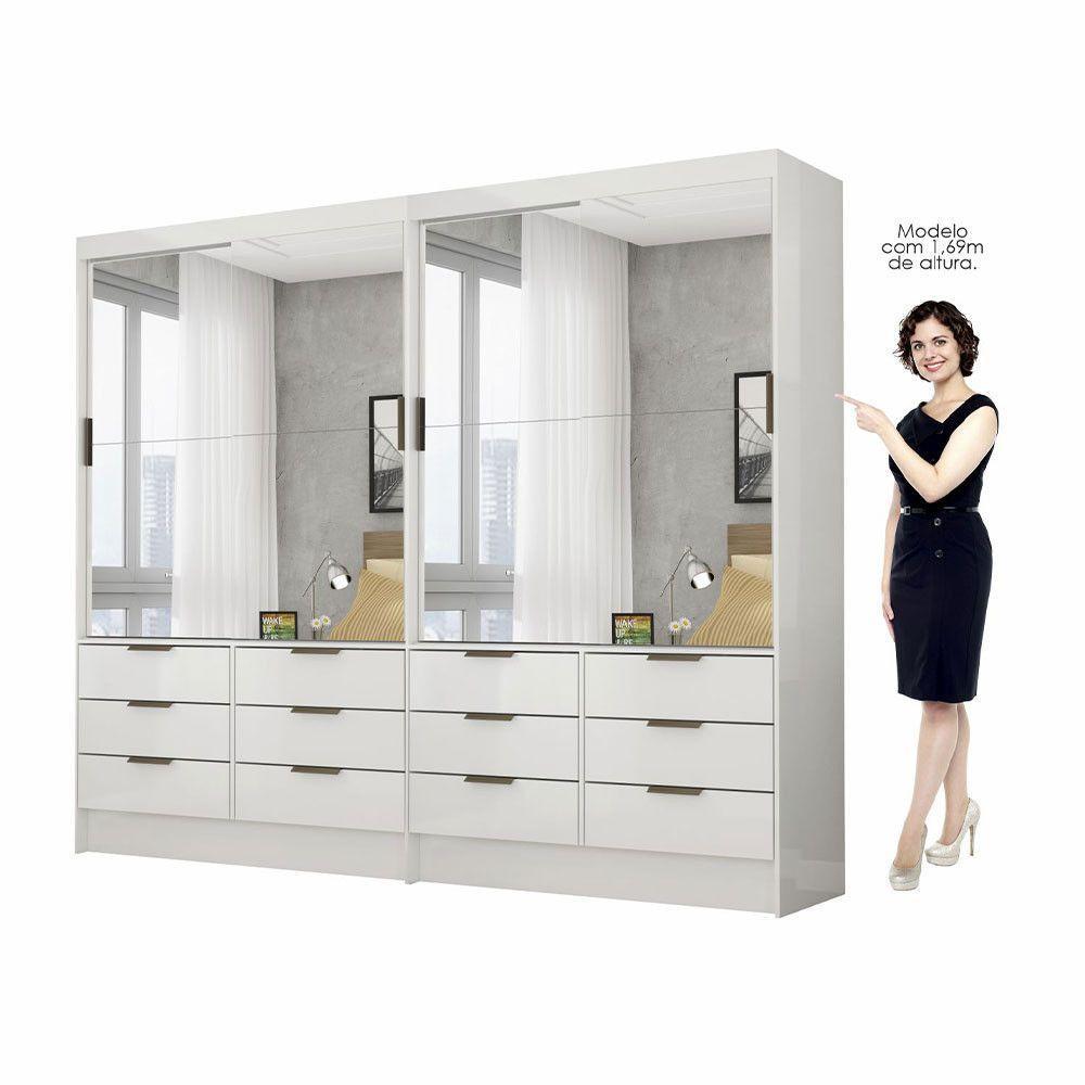 Closet Casal Sevilha 4 Portas Premium Carioca Móveis · foto 2