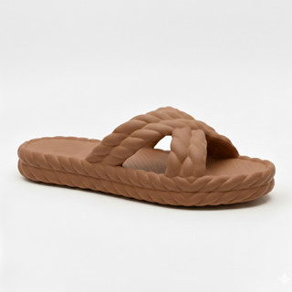 Chinelo Feminino Plataforma Rasteira Trançado em X em Oferta na Shopee