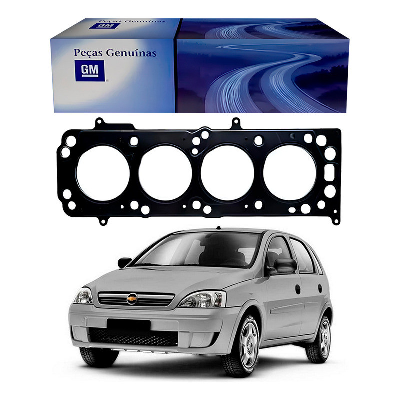 Junta Cabeçote Chapa Chevrolet Corsa 1.0 8v 2002 A 2012