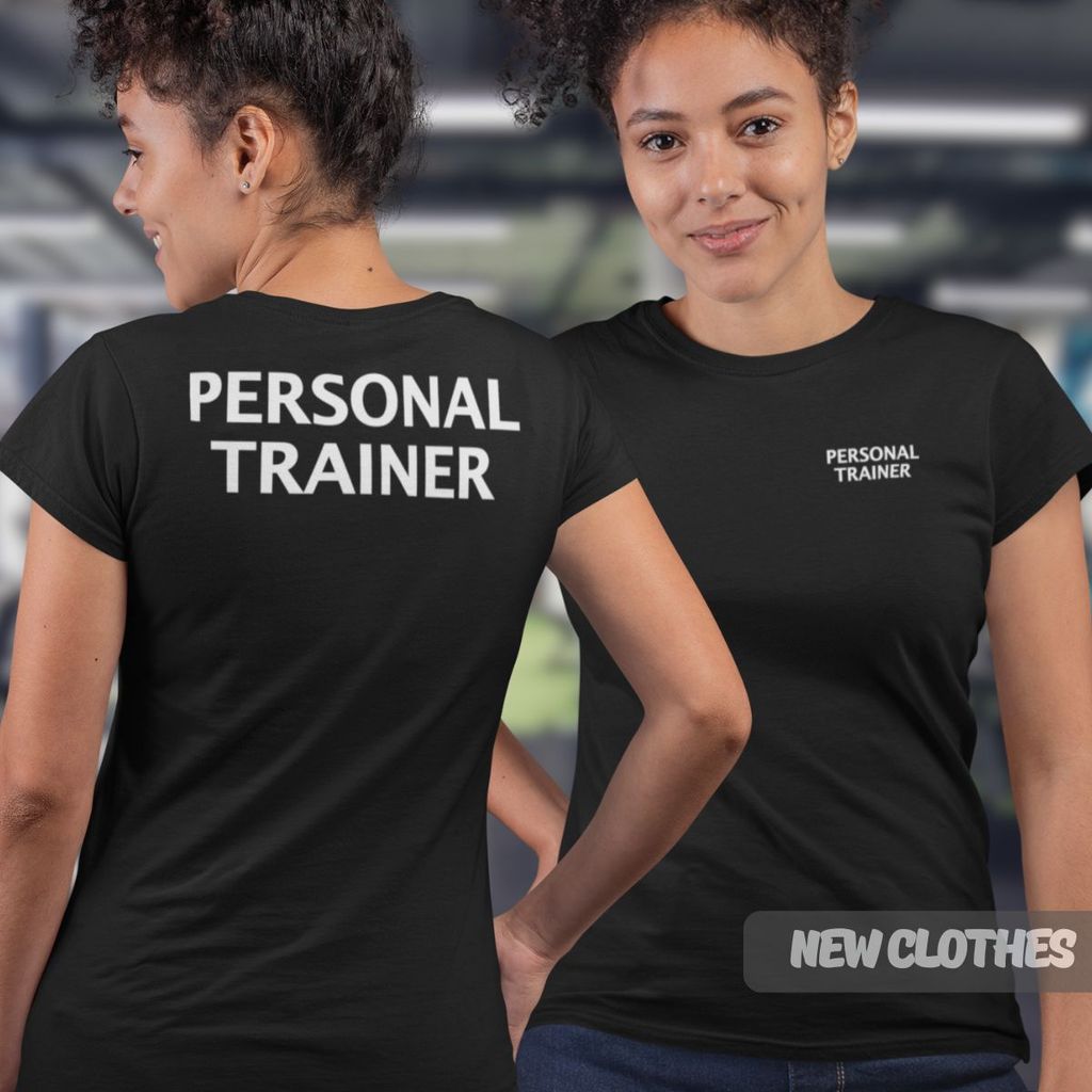 Camiseta Baby Look Personal Trainer Academia Professora Fitness Instrutora Treino