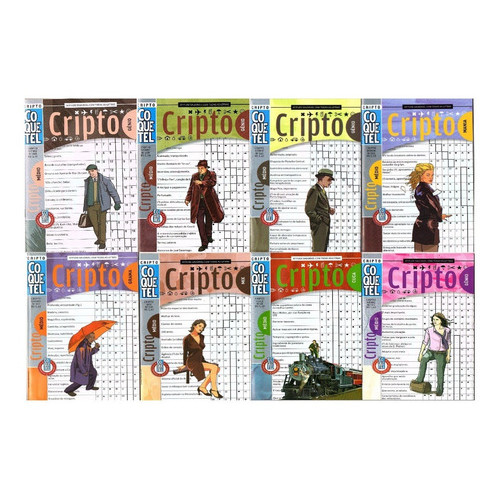 Kit 6 Livro Cripto Médio Coquetel
