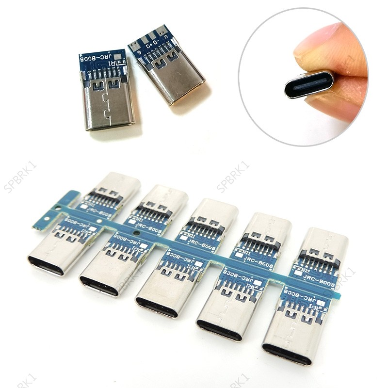 usb 3.1 Tipo c Conector Fêmea 4 Pinos Teste PCB Placa Adaptador 4P Soquete Para Linha De Dados Fio Cabo Transferência-BR