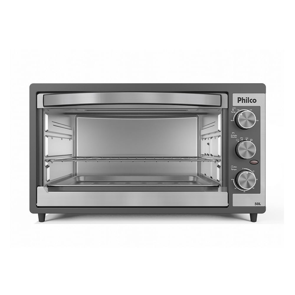 Forno Elétrico 50 Litros Philco PFE52P Preto 127V em Oferta na Shopee