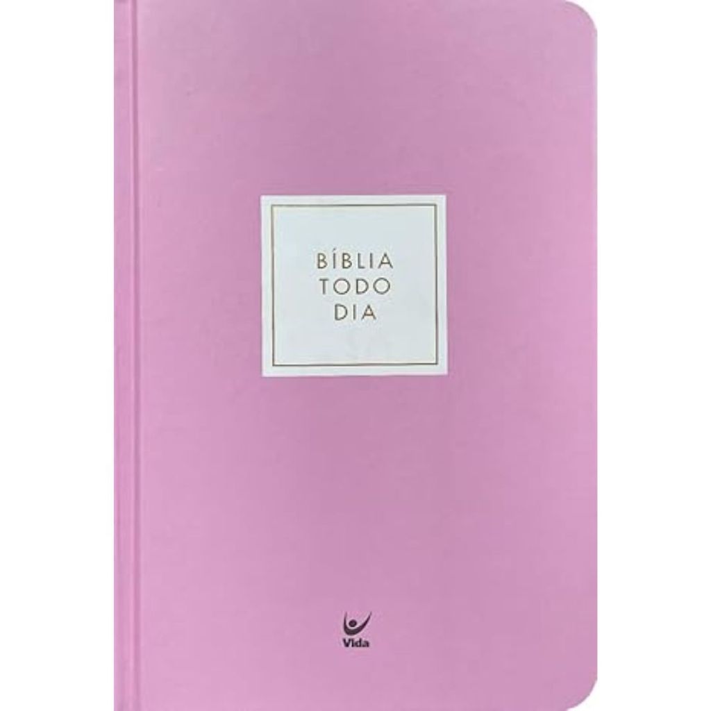 Bíblia Todo Dia | NAA | Espaço Para Anotações | Capa Dura Rosê em Oferta na Shopee