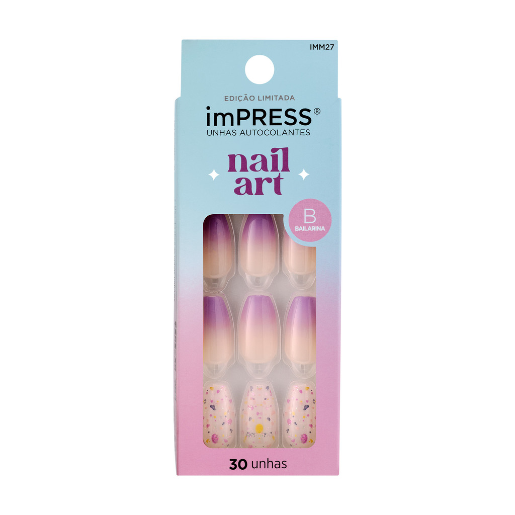 Unha Postiça ImPress Nail Art All I Want - Kiss New York