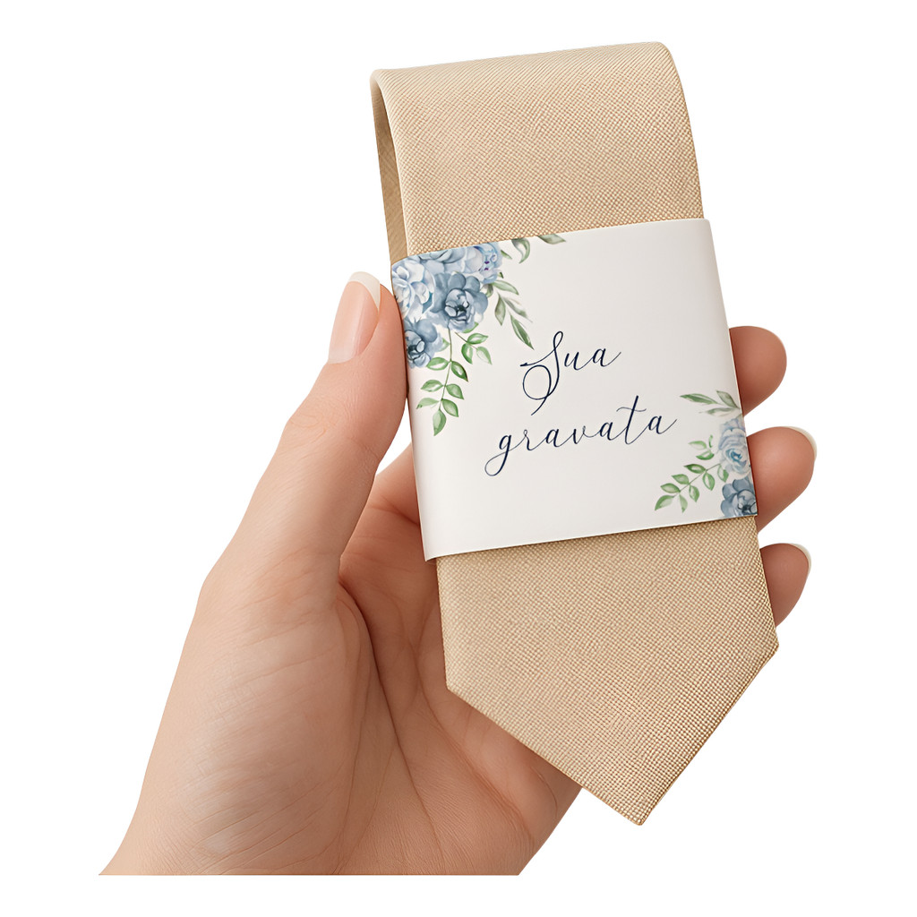 10 Tags De Gravata - Lembrancinha Casamento - Etiqueta 20x5