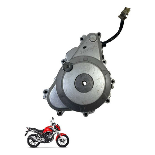 Tampa Estator Honda Cg 160 Fan Titan Cargo Start -3267 Prata