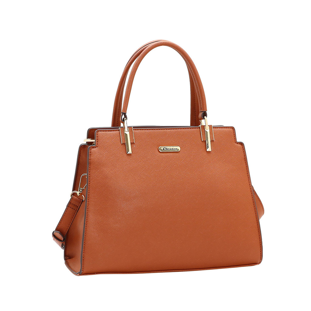 Bolsa Tote Casual Chic Marrom Chenson