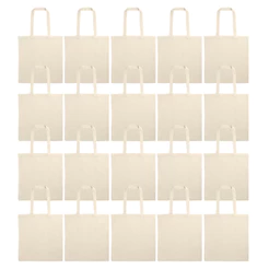 Kit 20 Ecobag Bolsa Sacola Lisa Sustentável