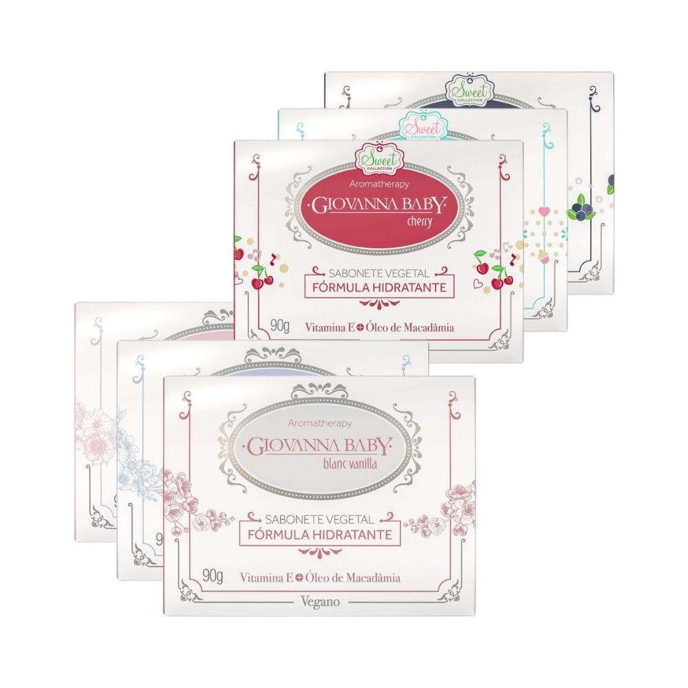 Kit Sabonetes Giovanna Baby Variados