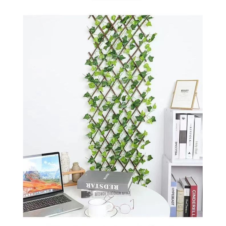 Treliça Grade HERA Cerca Painel Em Madeira Com Hera Decoraçao 70x 2.7m FL-608