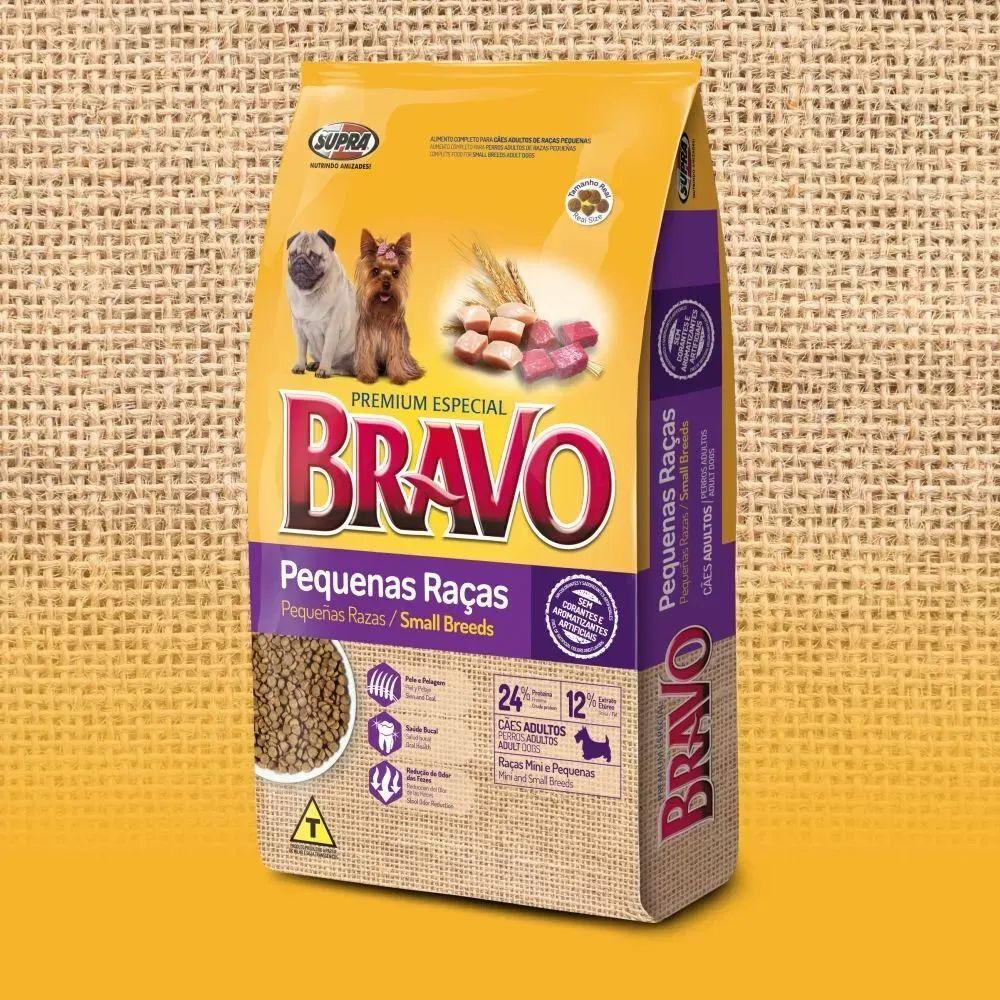 Racao Supra Bravo Caes Ad.Raca Pequena 10,1kg
