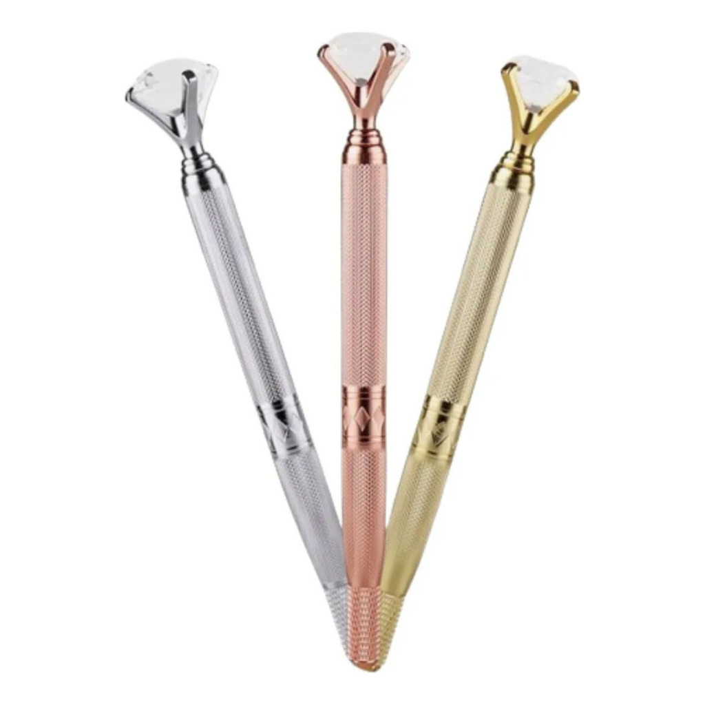 Caneta Tebori Luxo Diamante Para Microblading Sobrancelhas