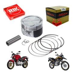 Kit Pistão e Anel Honda Cb 300r Xre 300 Std 0.25 0.50 0.75 1.00 Premium Moto Motor