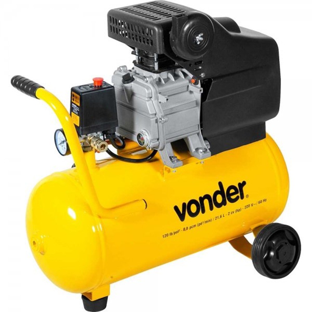 Motocompressor De Ar Vonder Mcv 216 8,0 Pcm E 21,6 Litros em Oferta na Shopee