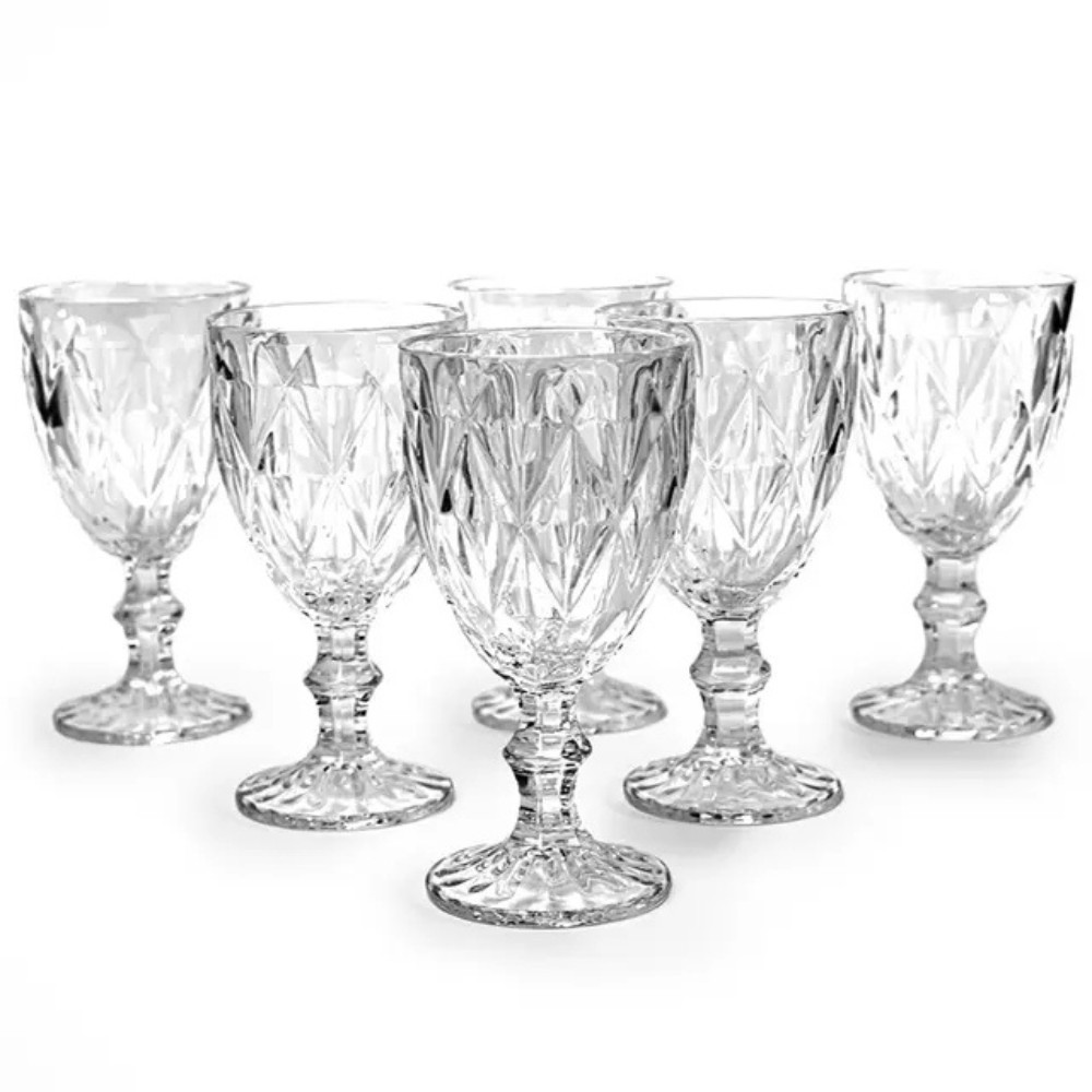 Conjunto de Taças 325ml 6 Peças Elegance Mark Blank — imagem 2 de 2