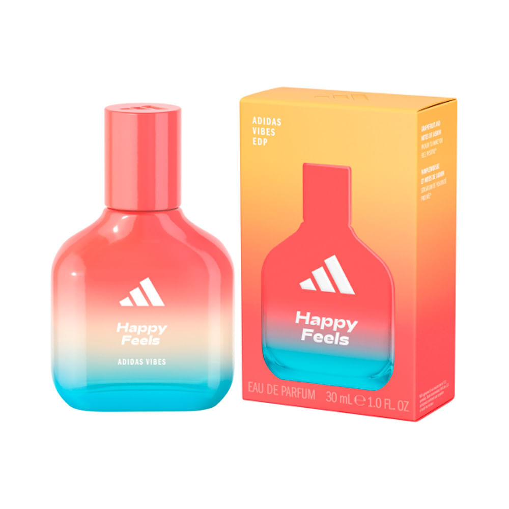 Perfume Adidas Vibes EDP Happy Feels EAU de Parfum 30ml em Oferta na Shopee