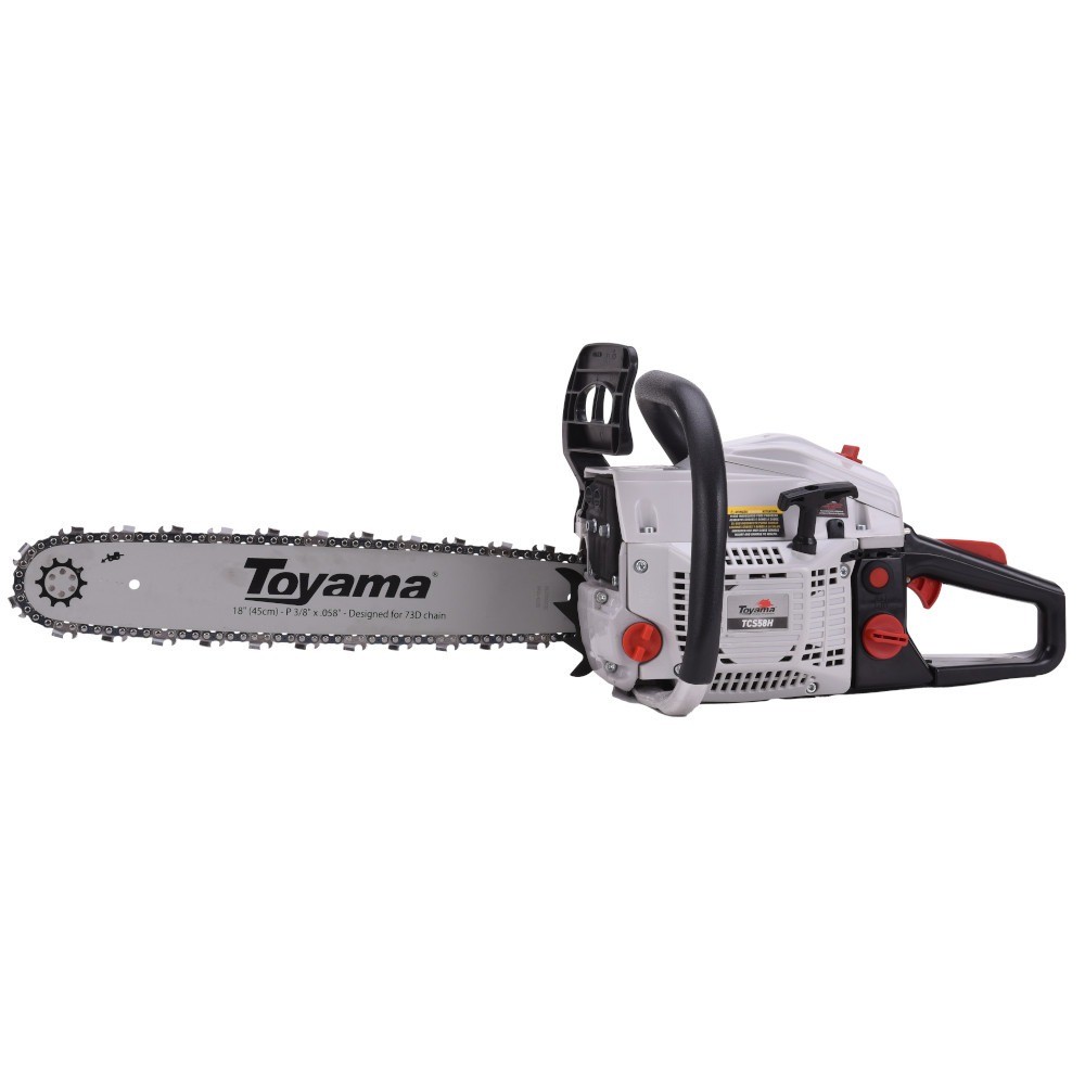 Motosserra a gasolina 54,4 cc com sabre de 18" - TCS58H-18SNB Toyama