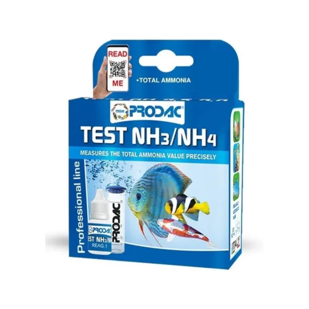 Teste Prodac Amonia (NH3/NH4) - 65 Teste (Doce/ Marinho)