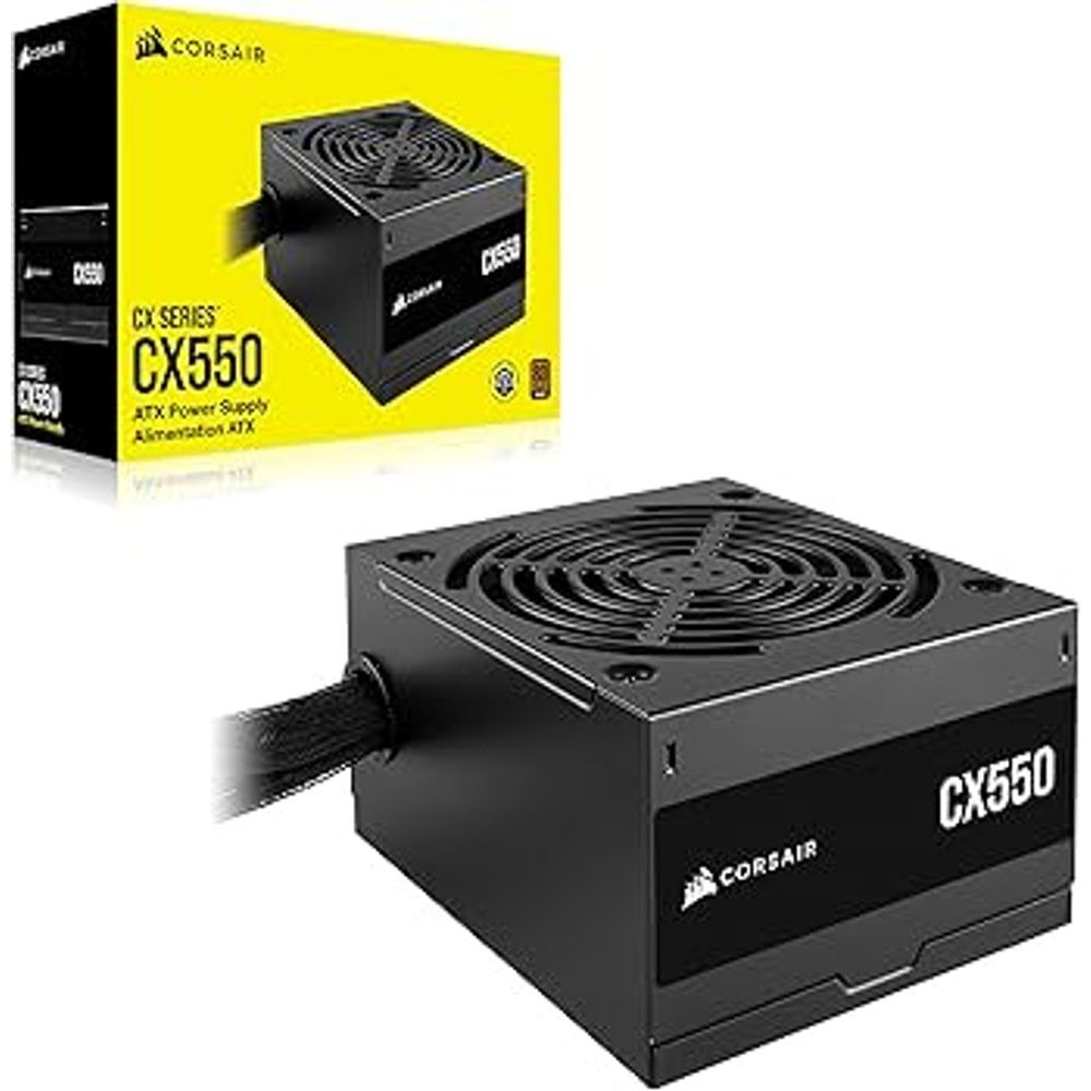 Fonte ATX Corsair 550W - CX550 80 PLUS Bronze em Oferta na Shopee