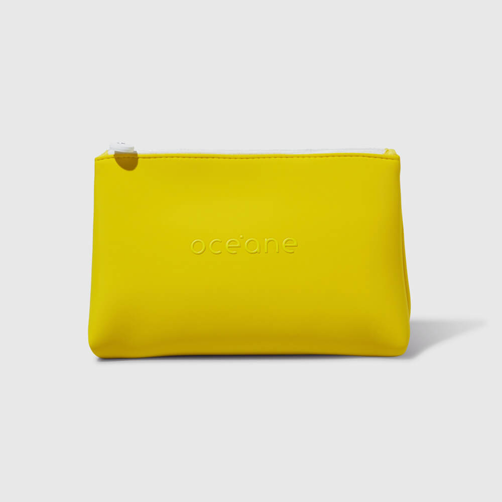 Nécessaire Neoprene Amarelo Océane 4you em Oferta na Shopee