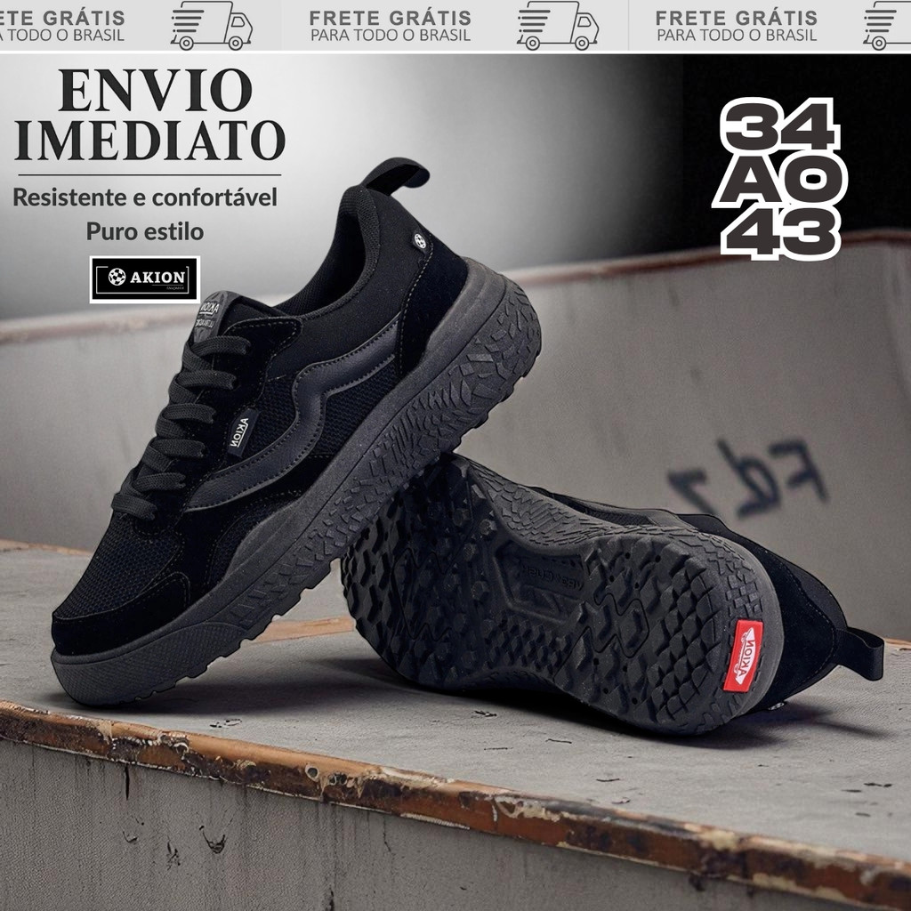 Tênis Neo Ultra Masculino e Feminino Confortável e Resistente Ideal para Uso Casual e Skate em Oferta na Shopee